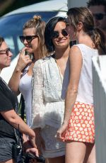 DEMI LOVATON Filming a Scenes for VS Swim Special in St. Barts 12/16/2015