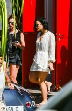 DEMI LOVATON Filming a Scenes for VS Swim Special in St. Barts 12/16/2015