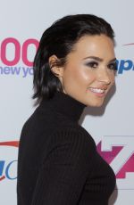 DEMI LOVETO at Z100’s Jingle Ball 2015 in New York 12/11/2015