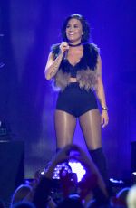 DEMI LOVETO at Z100’s Jingle Ball 2015 in New York 12/11/2015