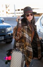 DEMI MOORE at Los Angeles International Airport 12/02/2015