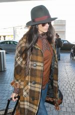 DEMI MOORE at Los Angeles International Airport 12/02/2015