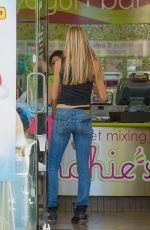 DENISE RICHARDS ij Jeans and Tank Top Out in Calabasas 12/13/2015
