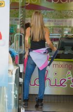 DENISE RICHARDS ij Jeans and Tank Top Out in Calabasas 12/13/2015