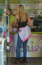 DENISE RICHARDS ij Jeans and Tank Top Out in Calabasas 12/13/2015