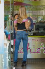 DENISE RICHARDS ij Jeans and Tank Top Out in Calabasas 12/13/2015
