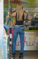 DENISE RICHARDS ij Jeans and Tank Top Out in Calabasas 12/13/2015