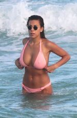 DEVIN BRUGMAN in Bikini at a Beach in Miami 12/30/2015