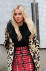 DIANA VICKERS Arrives at Lorraine TV Programme in London 12/04/2015