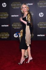 DIANE SAWYER at Star Wars: Episode VII – The Force Awakens Premiere in Hollywood 12/14/2015