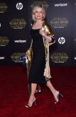 DIANE SAWYER at Star Wars: Episode VII – The Force Awakens Premiere in Hollywood 12/14/2015