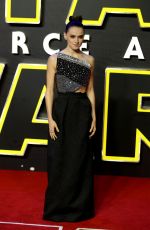 DIASY RIDLEY at Star Wars: The Force Awakens Premiere in London 12/16/2015