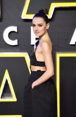 DIASY RIDLEY at Star Wars: The Force Awakens Premiere in London 12/16/2015