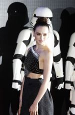 DIASY RIDLEY at Star Wars: The Force Awakens Premiere in London 12/16/2015