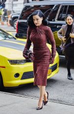 DITA VON TEESE Arrives at Her Hotel in New York 12/03/2015