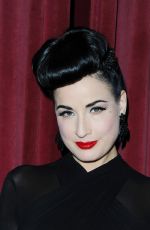DITA VON TEESE at Live Talk LA at Crest Theatre in Westwood 12/09/2015