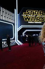 ELIZABETH BANKS at Star Wars: Episode VII – The Force Awakens Premiere in Hollywood 12/14/2015
