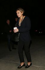 ELIZABETH OLSEN Leaves a Private Party in West Hollywood 12/05/2015