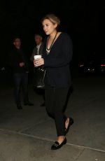 ELIZABETH OLSEN Leaves a Private Party in West Hollywood 12/05/2015