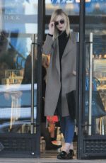 ELLE FANNING Out and About in Beverly Hills 12/22/2015