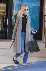 ELLE FANNING Out and About in Beverly Hills 12/22/2015