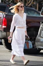 ELLE FANNING Out and About in Studio City 12/23/2015