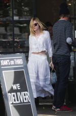 ELLE FANNING Out and About in Studio City 12/23/2015