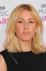 ELLIE GOULDING at BBC Music Awards 2015 in Birmingham 12/10/2015