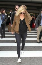 ELLIE GOULDING at LAX Airport in Los Angeles 12/03/2015