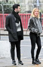 ELLIE GOULDING Out and About at Hyde Park in London 12/13/2015