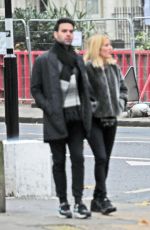 ELLIE GOULDING Out and About at Hyde Park in London 12/13/2015