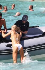 ELSA HOSK and VITA SIDORKINA at VS Photoshoot in St. Barts 12/13/2015