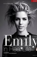 EMILY BETT RICKARDSin Bello Magazine, December 2015 Issue
