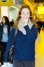 EMILY BLUNT at Heathrow Airport in London 12/23/2015