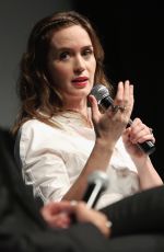 EMILY BLUNT at Sicario Screening and Panel Discussion in New York 12/15/2015