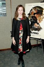 EMILY BLUNT at Special Luncheon Celebrating Sicario in New York 12/04/2015