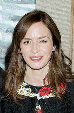 EMILY BLUNT at Special Luncheon Celebrating Sicario in New York 12/04/2015