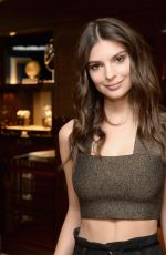 EMILY RATAJKOWSKI at IWC Schaffhausen Rodeo Drive Opening in Beverly Hills 12/01/2015