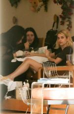EMMA ROBERTS at Olive & June Nail Salon in Los Angeles 12/24/2015