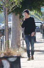 EMMA ROBERTS Out and About in Los Angeles 12/16/2015