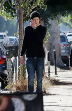 EMMA ROBERTS Out and About in Los Angeles 12/16/2015