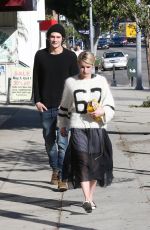 EMMA ROBERTS Out and About in Los Angeles 12/16/2015