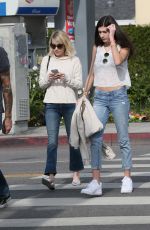 EMMA ROBERTS Out and About in West Hollywood 12/21/2015