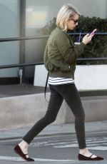 EMMA ROBERTS Out for Coffee in Hollywood 12/29/2015