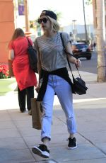 EMMA ROBERTS Out Shopping in Los Angeles 12/02/2015