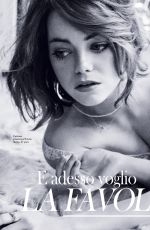 EMMA STONE in Grazia Magazine,December 2015 Issue