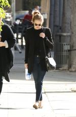 EMMA STONE Out and About in Beverly Hills 12/07/2015