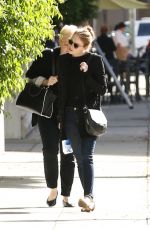 EMMA STONE Out and About in Beverly Hills 12/07/2015