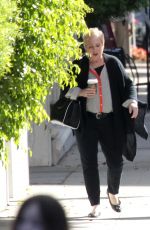 EMMA STONE Out and About in Beverly Hills 12/07/2015