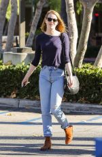 EMMA STONE Shopping at Ralph